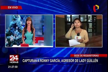 Capturan a Ronny García en estacionamiento en el Rímac