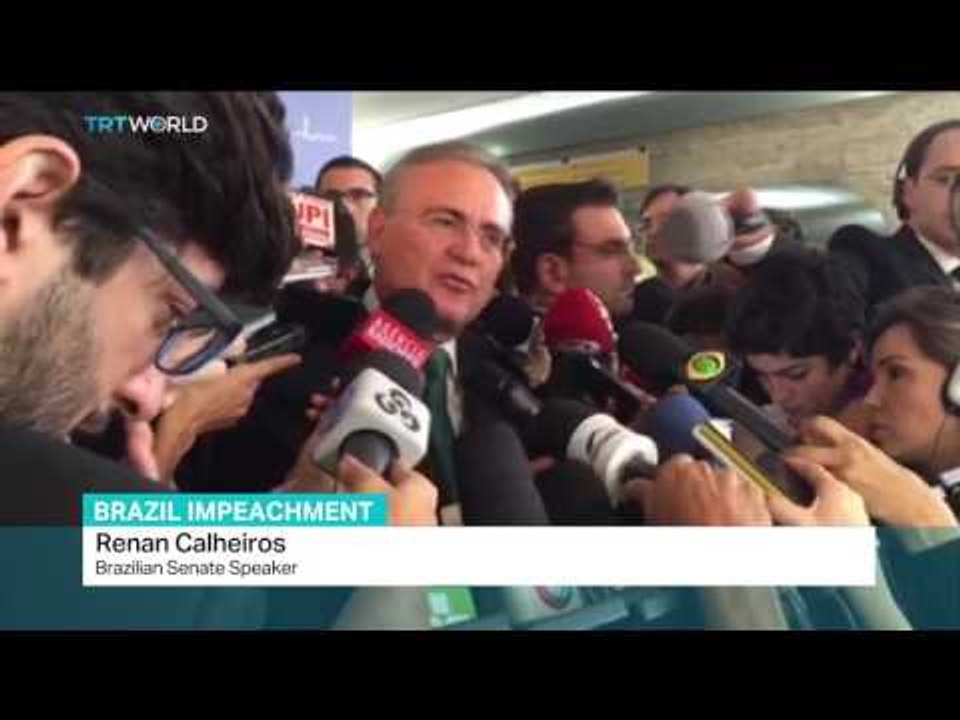 Brazilian senate to vote on Rousseff impeachment