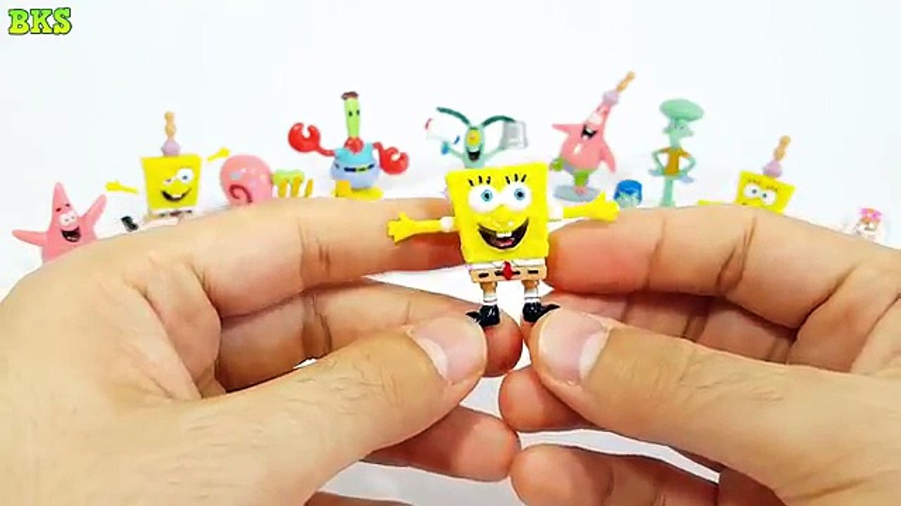 Spongebob Squarepants Figures Spongebob Patrick Star Squidward Eugene Sandy Gary The Snail Toys
