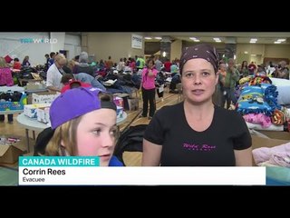 Canada Wildfire: Alberta blaze threatens neighbouring province, Tetiana Anderson reports