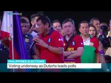 Voting underway in Philippines as Duterte leads polls, Jamila Alindogan reports