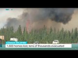 Officials say key areas under control in Canada wildfire, Tetiana Anderson reports