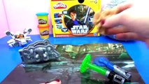 Star Wars The Clone Wars Play Doh Set for Kids Hasbro - Demo & Review