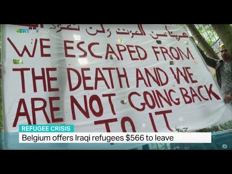 Belgium offers Iraqi refugees $566 to leave, Kevin Ozebek reports