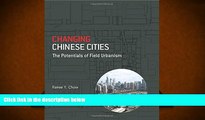 PDF  Changing Chinese Cities: The Potentials of Field Urbanism For Ipad