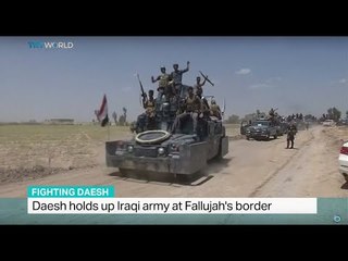 DAESH holds up Iraqi army at Fallujah's border, Nicholas Morgan reports