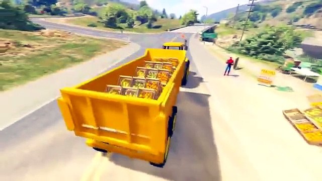 Spiderman et Tracteur - Dessin animé pour enfants,dessins animés pour enfants de super-hér