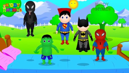 Finger Family | Finger Family (Hulk Vs Batman) Finger Family (Spiderman Vs Venom)Finger Family