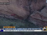 BASE jumper speaks out after falling from Camelback Mountain