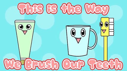 This Is The Way We Brush Our Teeth ano.ver.| Children Nursery Rhyme | Kids Songs | Baby Puff Puff