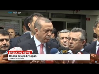 Turkish President Erdogan talks about Istanbul explosion