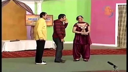 Iftikhar thakur & Saima Khan Most Funniest Pakistani Punjabi Stage Drama 2015--UU1WaNK-X8