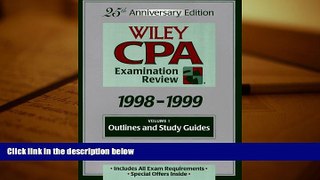 Read  Wiley CPA Examination Review, Outlines and Study Guides (25th Edition. Vol 1 of a 2 Vol Set)