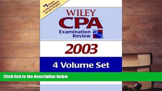 Read  Wiley CPA Examination Review 2003, 4-Volume Set  Ebook READ Ebook