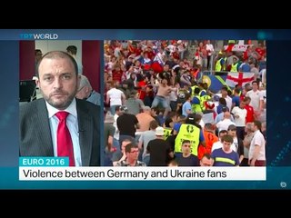 Interview with security expert Lee Doddridge on violence between fans at EURO 2016