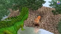 Animated Short Movie || Funny Battle Epic Between Dinosaur & Lion || 3D Short Movies For Kids