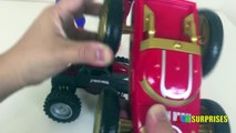 Marvel SuperHeroes Avengers Spiderman Iron Man Egg Surprise Toys Cars Learn Color Thomas and Friends