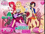 Барби рок звезда в группе Принцесс Диснея / Barbie rock star in a band Princess Disney