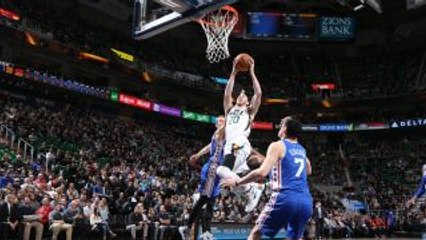 GAME RECAP: Jazz 100, 76ers 83