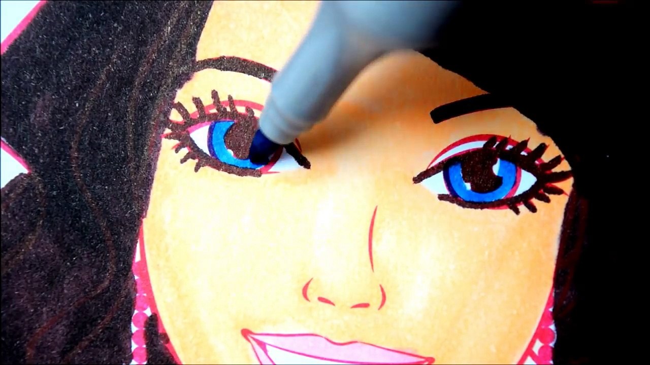 BARBIE Coloring Book Videos Kids Fun Activities Learning Rainbow Color Videos Kids Balloons Toys