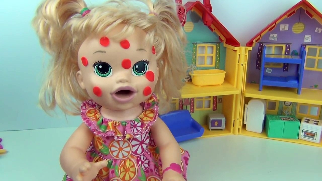 Baby Doll Syringe Injection in Real Life Funny Toys Videos for Kids