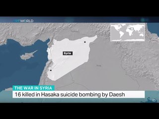 16 killed in Syria's Hasaka in suicide bombing by DAESH