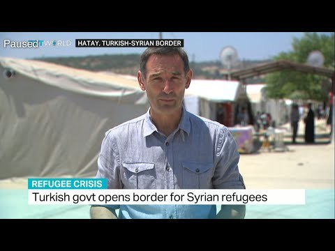 Turkish government opens border for Syrian refugees for Eid al-Fitr, Iolo ap Dafydd reports