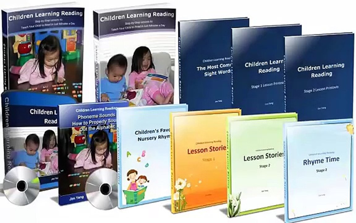 How To Teach A Child To Read In Easy Lessons-Children Learning Reading Program For Ages 2,3,4,5 & Up