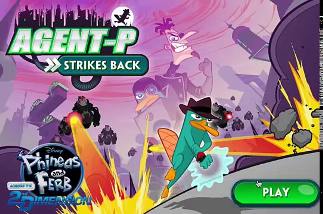 AGENT-P Strikes Back - Best Disney Phineas and Ferb Game 4 Kids