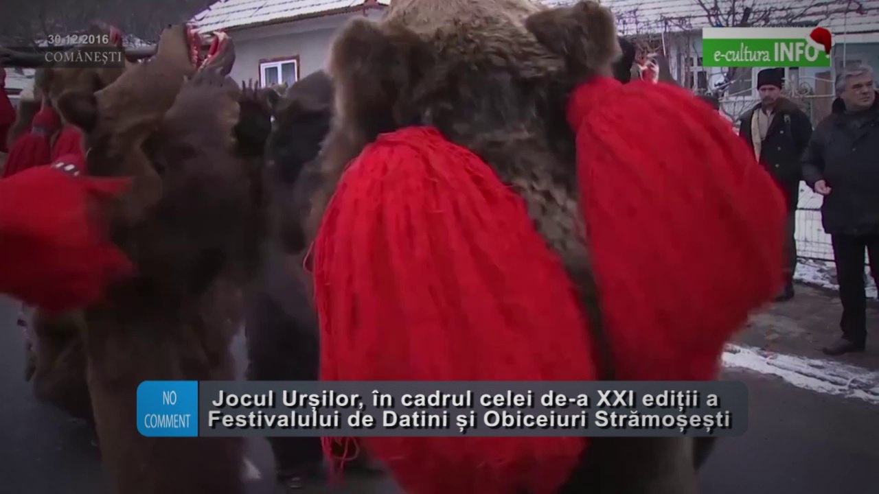 Jocul ursilor - Festivalul de Obiceiuri si Datini
