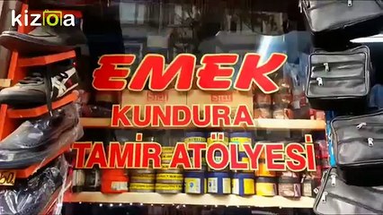 EMEK AYAKKABI TAMİRCİSİ FATİH İSTANBUL İşyeri Videosu2  0533 474 9225