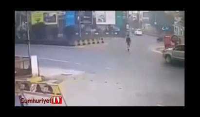 Korkunç kaza anı kamerada: 1 ölü