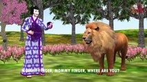 Learning Animal Sounds | Tiger ,Lion & Gorilla ,Beer&Snake English Nursery Rhymes