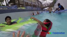 WATERPARK WAVE POOL Family Fun Outdoor Amusement Giant Waterslides  Rya