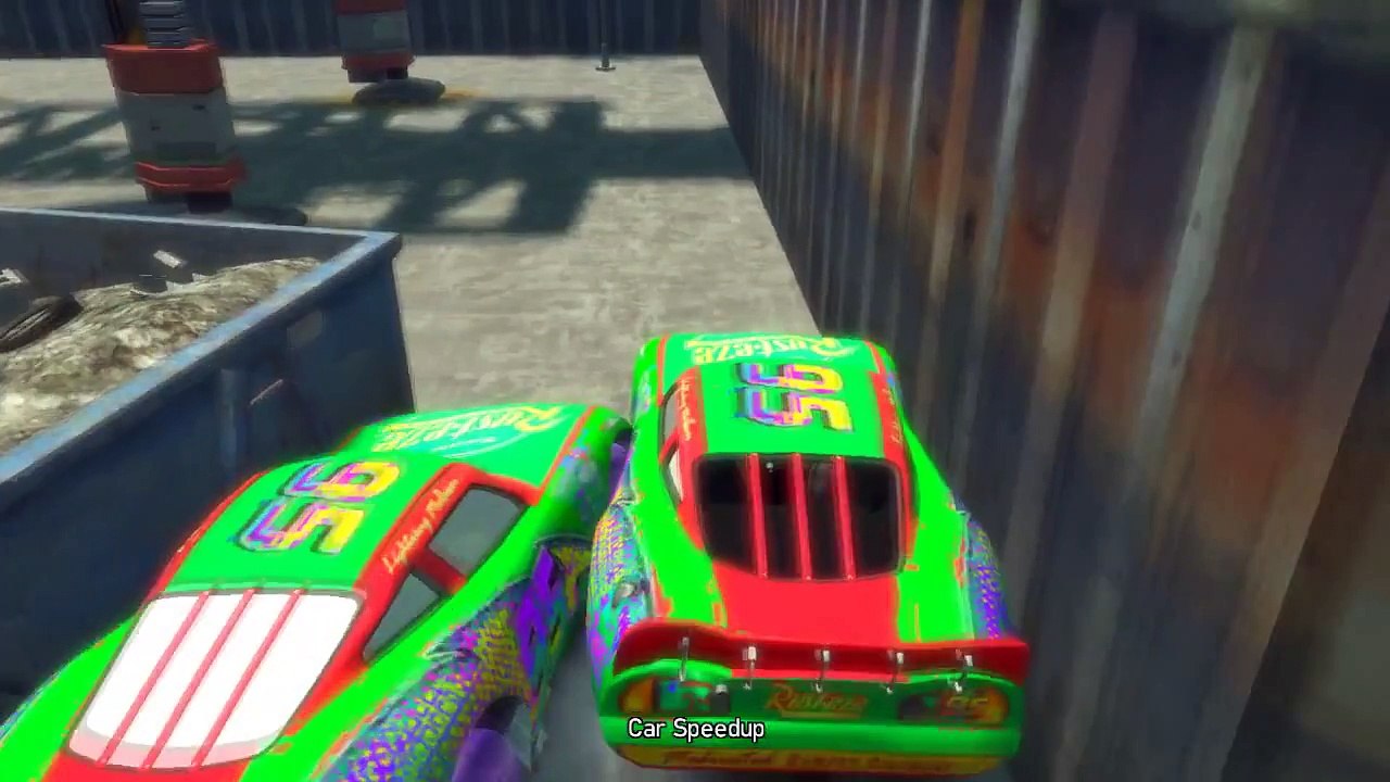 Teenage Mutant Ninja Turtles (TMNT) driving Disney Pixar Cars | Nursery Rhymes Children Songs