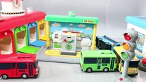 타요 꼬마버스 타요 주유소 차고지 세차장 장난감 Tayo the Little Bus Toys мультфильмы про машинки Игрушки
