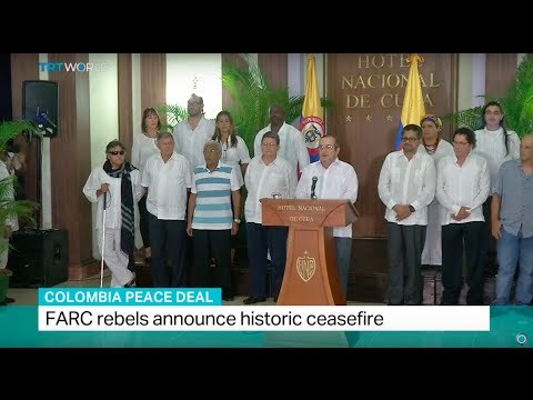 Colombia Peace Deal: FARC rebels announce historic ceasefire, TRT World's Sandra Gathmann weighs in