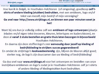 Zelf kleding bedrukken Houthalen-Helchteren