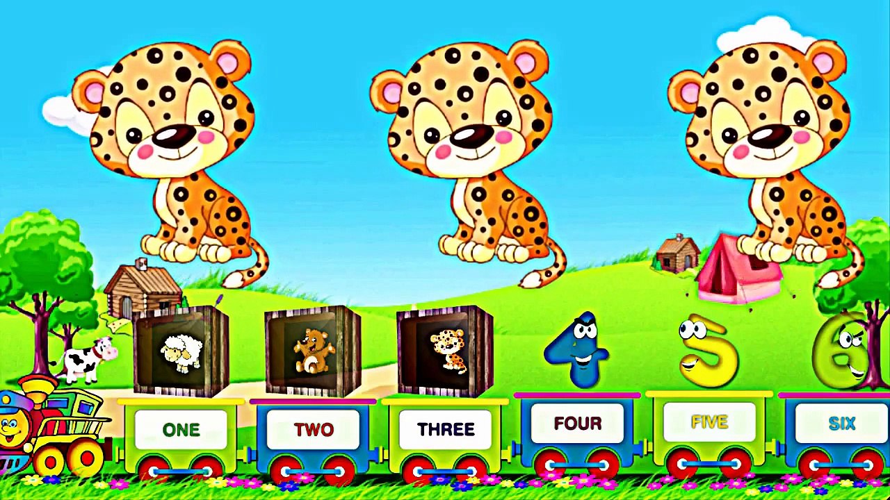 172 Learning Numbers Train 1 20   Educational Counting Game for Children Kids and Toddlers Video   Y