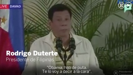 Las burradas que dice el presidente de Filipinas