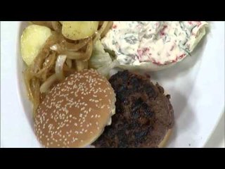 برجر بالطماطم المجففة و البطاطس - سلطة فاصوليا حمراء | طبخة ونص حلقة كاملة