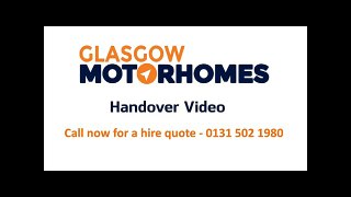 Motorhome hire and campervan rental Glasgow - Call 0131 502