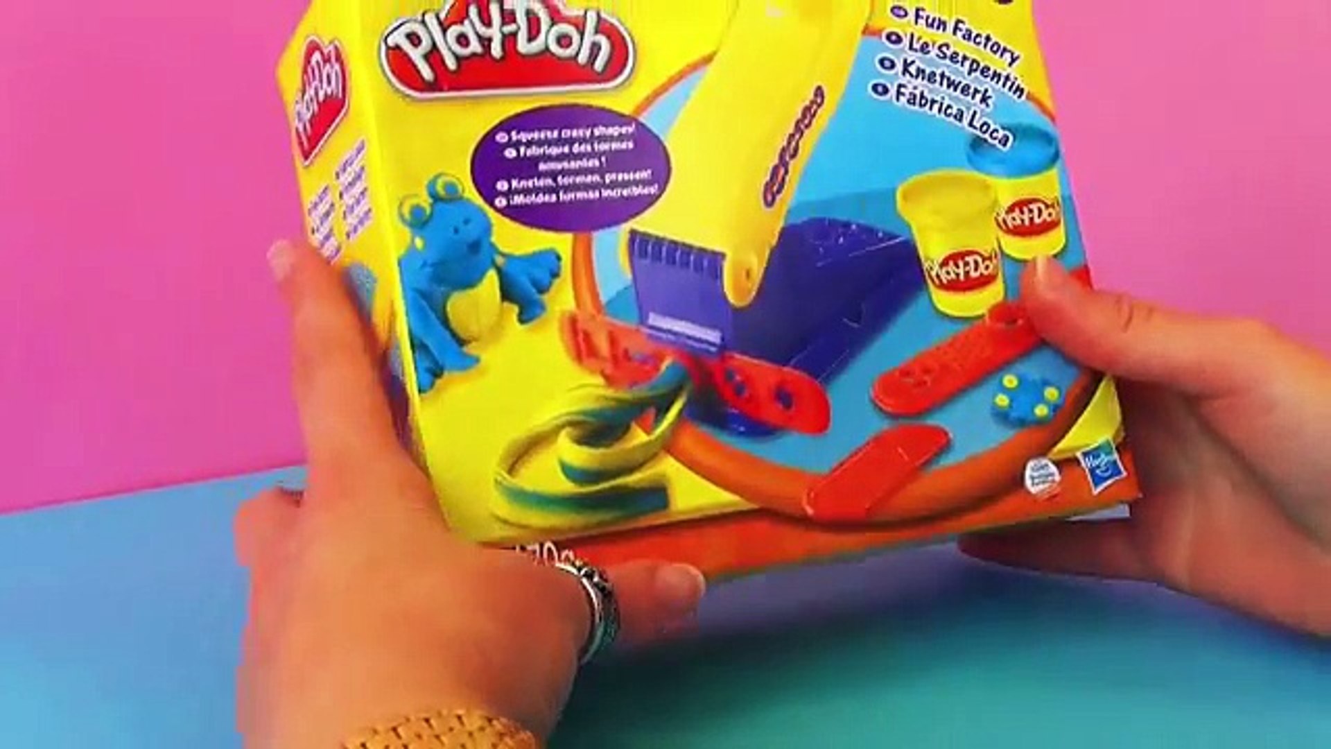 Play Doh Knete deutsch - Knetwerk Knetpresse Fun Factory Hasbro [Unboxing]  - video dailymotion