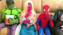 Spiderman vs Venom Epic Battle Real Life Superhero Battle w Frozen Elsa Funny Superheroes