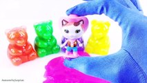 Slime Clay Gummy Bears Sheriff Callie Learn Colors Toy Slime Surprises
