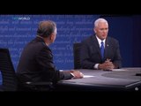 America Votes 2016: Vice-presidential candidates meet in debate