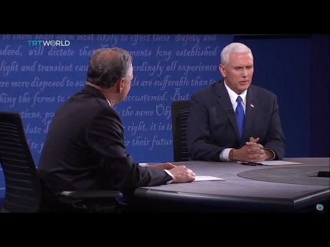 America Votes 2016: Vice-presidential candidates meet in debate