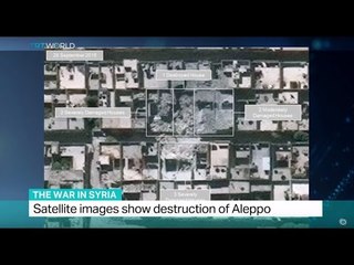 The War In Syria: Satellite images show destruction of Aleppo