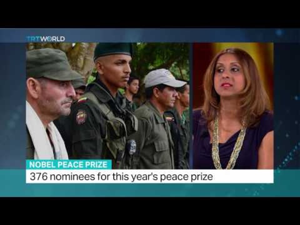 Nobel Peace Prize: 376 nominees for this year's peace prize