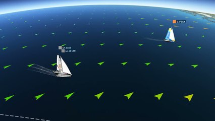 Voile - Vendée Globe : La carte du jeudi 29/12